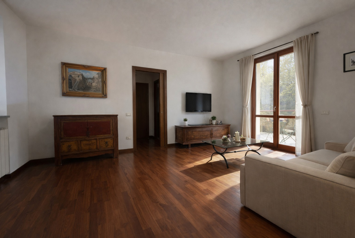Appartamento con giardino