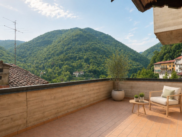 TRILOCALE CON TERRAZZO